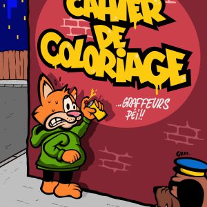 Livre de coloriage Graffeurs Péi 2